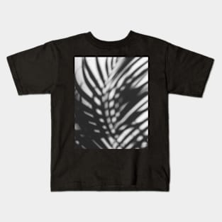 Palm leaf shadow, Fashion art, Fashion print, Scandinavian art, Modern art, Wall art, Print, Minimalistic, Modern Kids T-Shirt